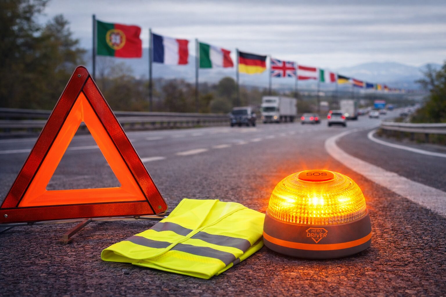 Normativa de señalización de emergencia en Europa: qué exige cada país