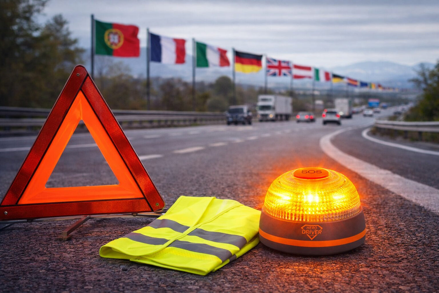 Normativa de señalización de emergencia en Europa: qué exige cada país